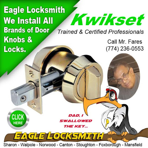 Locksmith «Eagle Locksmith, Inc.», reviews and photos, 25 Wilshire Dr, Sharon, MA 02067, USA