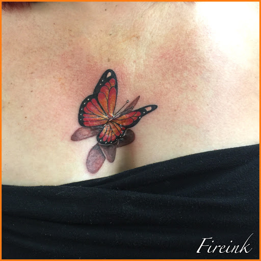 Explore poseidon tattoo ideas, creative tattoo ideas in Key Largo, available at Fire Ink Tattoo