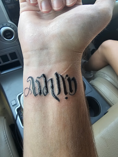 Explore beach themed tattoo ideas, creative tattoo ideas in Magnolia, available at Lucky Sparrow Tattoo Shop and Piercing