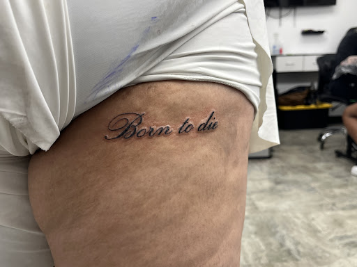 Explore women's ankle tattoo ideas, creative tattoo ideas in Nacogdoches, available at Blue Lotus Piercing and Tattoo