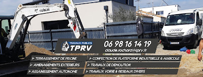 Société TPRV - Entreprise de travaux publics et particuliers en Vendée (85) à Bellevigny