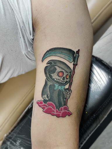 Explore half sleeve forearm tattoo ideas, creative tattoo ideas in Nashville, available at Titan Tattoo