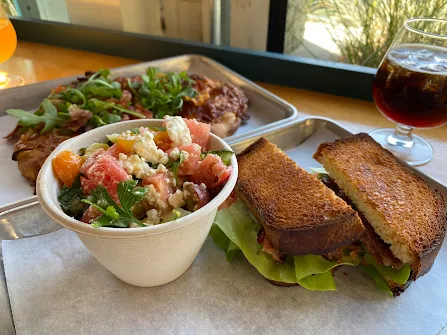 Craft beer at a brewery in Seaside California