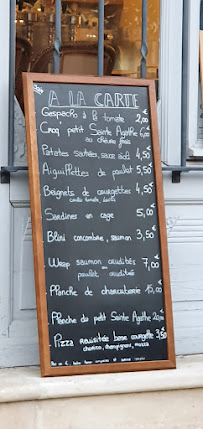 Restaurant Le Petit Sainte Agathe à Maillane (la carte)