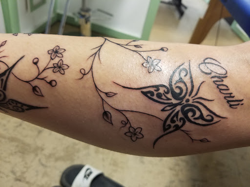 Explore word tattoo ideas for women, creative tattoo ideas in Nevada, available at Generation X Tattoos and Piercings