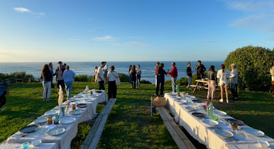 Table d’été de la Villa Anvers à Guéthary