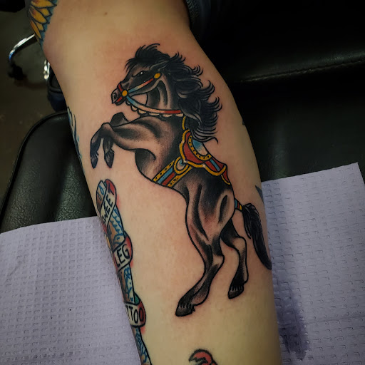 Explore christian cross tattoo ideas, creative tattoo ideas in Fort Worth, available at Royal 1 Tattoos
