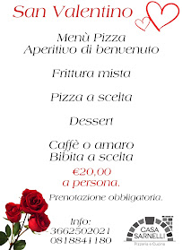 Pizzeria e Trattoria Casa Sarnelli By La Dalila à Pomigliano d'Arco menu