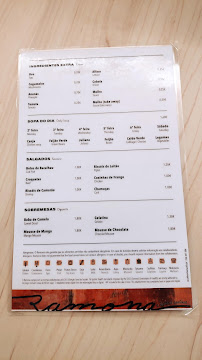 Restaurant de hamburgers Ramona à Aveiro - menu / carte
