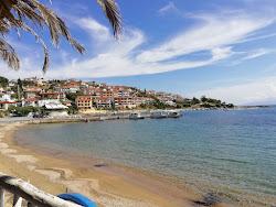 Paralia Kampos II'in fotoğrafı küçük koy ile birlikte