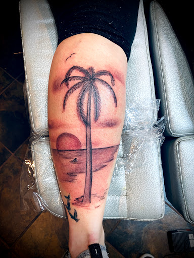 Explore tattoo ideas for mens thigh, creative tattoo ideas in Russellville, available at AR Ink