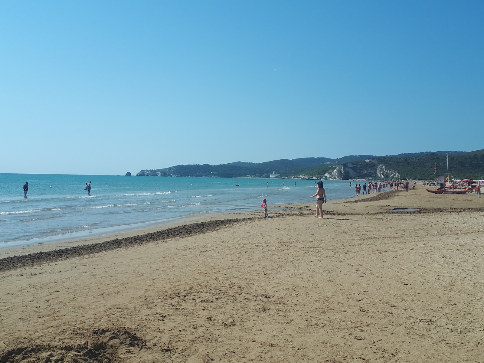 Foto di Spiaggia di Vieste area del resort sulla spiaggia