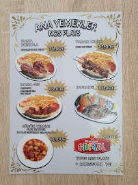 Menu / carte de Restaurant Mangal Iskender Kebap à Stains