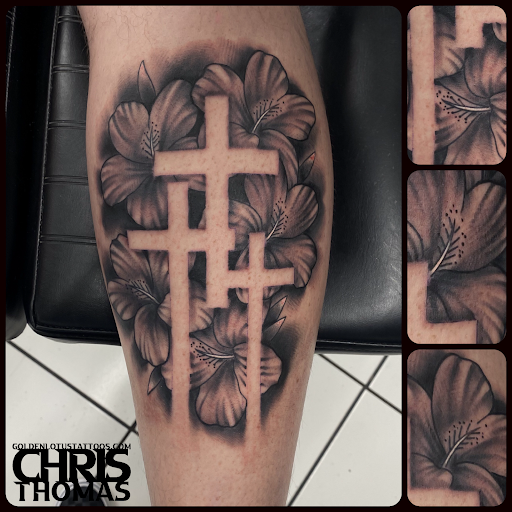 Find tattoo ideas on the chest for your next unique tattoo in Sherwood at Golden Lotus Tattoo Studio