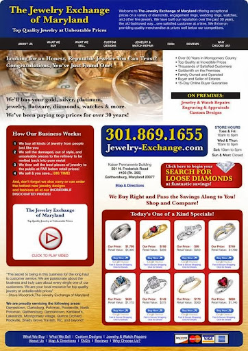 Watch Repair Service «Jewelry Exchange of Maryland», reviews and photos, 501 N Frederick Ave # 103, Gaithersburg, MD 20877, USA