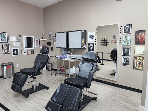 Explore street tattoo ideas, creative tattoo ideas in Houston, available at Body Art Piercing Studio