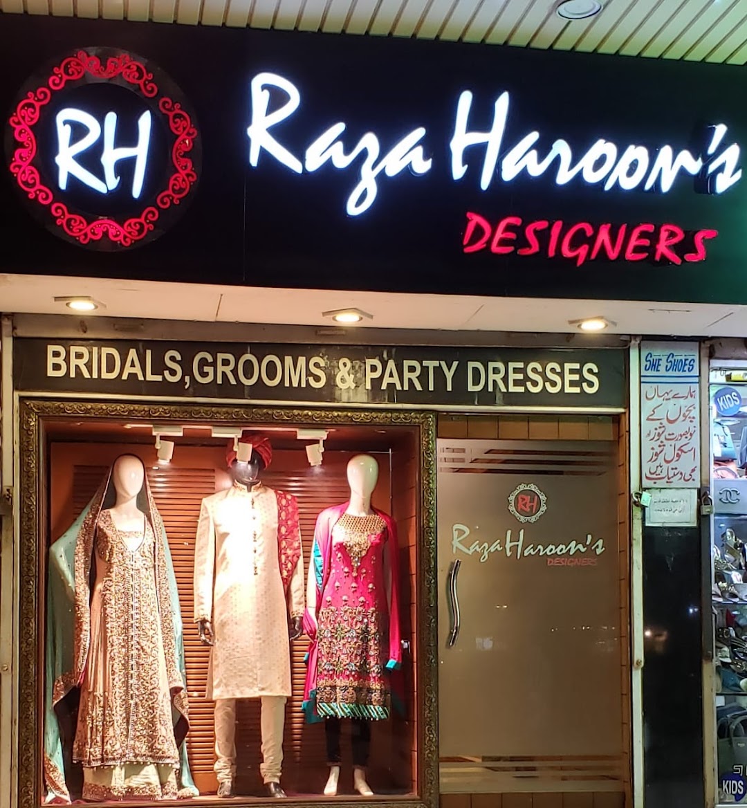 Raza Haroons Designer Clifton - Bridal, Groom & Designer Dresses