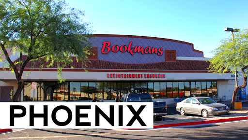 Bookmans Phoenix Entertainment Exchange, 8034 N 19th Ave, Phoenix, AZ 85021, USA, 