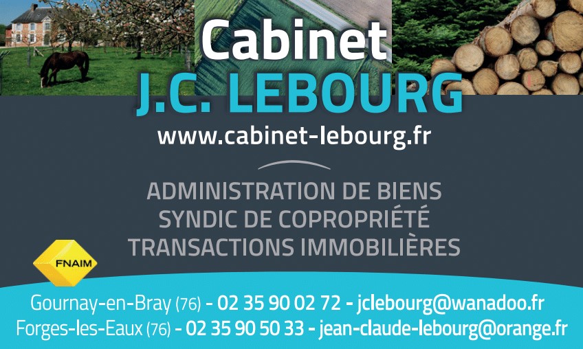 Cabinet JC Lebourg à Forges-les-Eaux (Seine-Maritime 76)