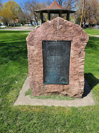 Following the Mormon Trail in Cass County Historical Marker
