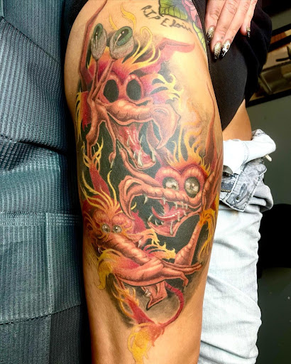 Explore family over everything tattoo ideas, creative tattoo ideas in Virginia Beach, available at Studio Evolve