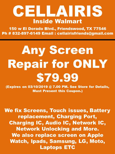 Cell Phone Store «Cellairis», reviews and photos, 12353 FM 1960, Houston, TX 77065, USA