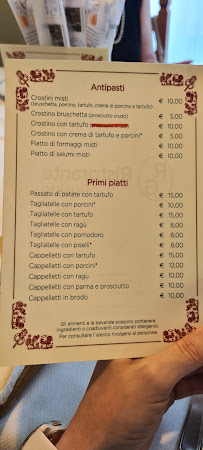 Ristorante Gualdo à Meldola carte