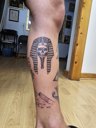 Explore wisdom tattoo ideas, creative tattoo ideas in Rockville, available at Alchemy Of Ravens