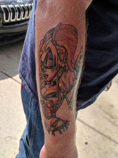 Explore tattoo ideas for men inner bicep, creative tattoo ideas in Branson, available at Riggs Monster Tattoo
