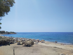 Paralia Ai Lagoudis'in fotoğrafı geniş bir kıyı şeridi ile birlikte