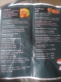 Menu / carte de Mon Sushi à Mons