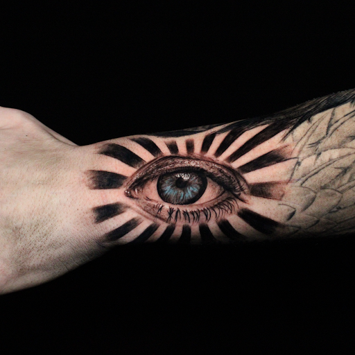 Explore father daughter tattoos ideas, creative tattoo ideas in Addison, available at Cat Tattoo