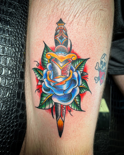 Explore father and daughter tattoo ideas, creative tattoo ideas in Ozark, available at ChrisPeckTattoos