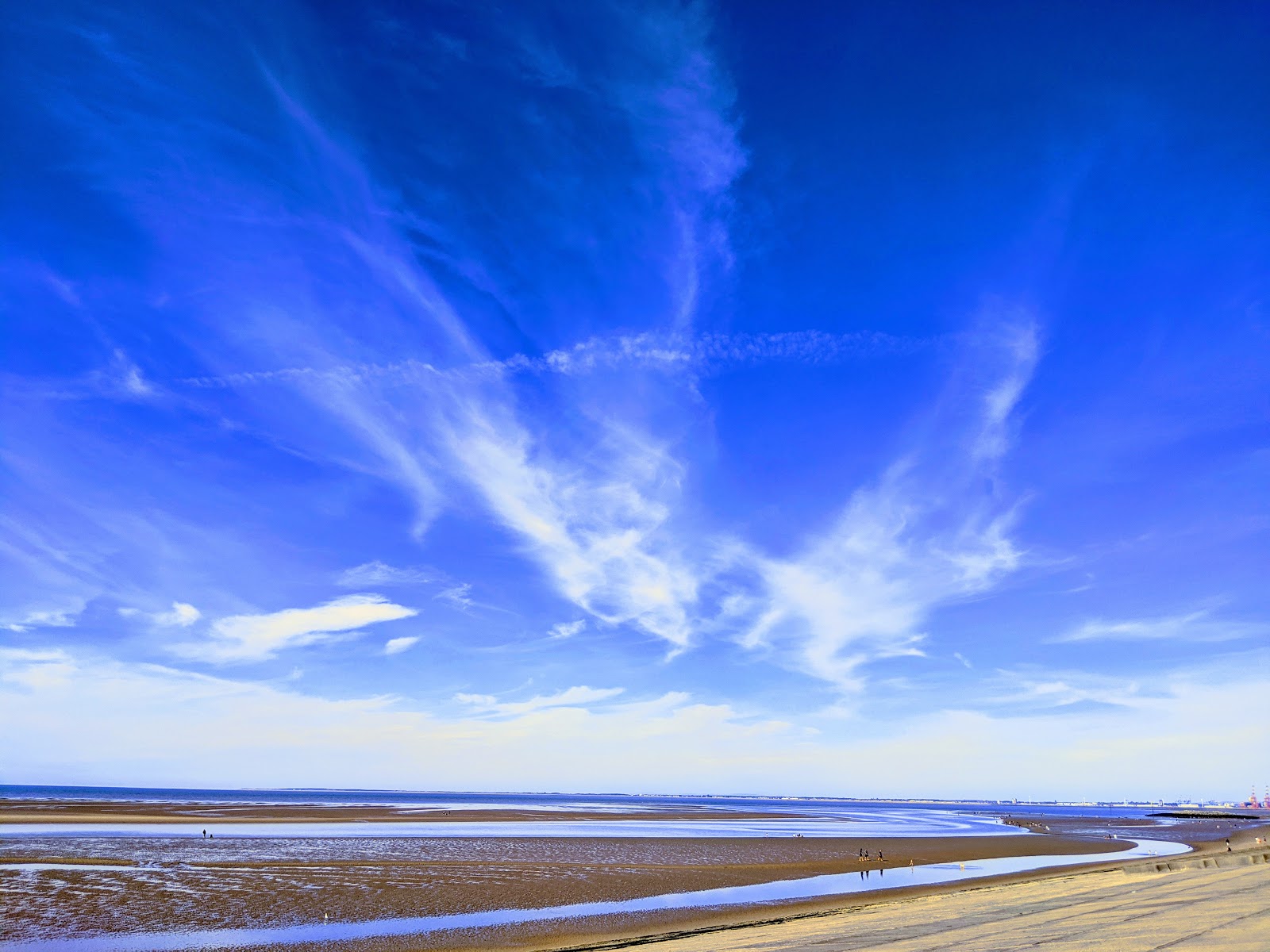 Foto af Wallasey Strand - populært sted blandt afslapningskendere