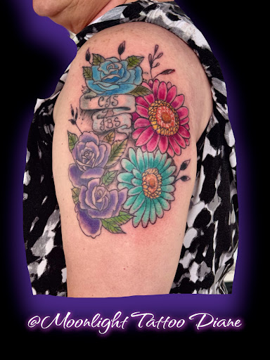 Explore simple spine tattoo ideas, creative tattoo ideas in Ocean View, available at Moonlight Tattoo