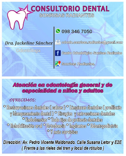 CONSULTORIO DENTAL SONRISAS RADIANTES - Dentista