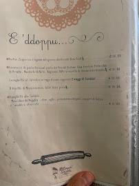 Me Cumpari Turiddu à Catania menu