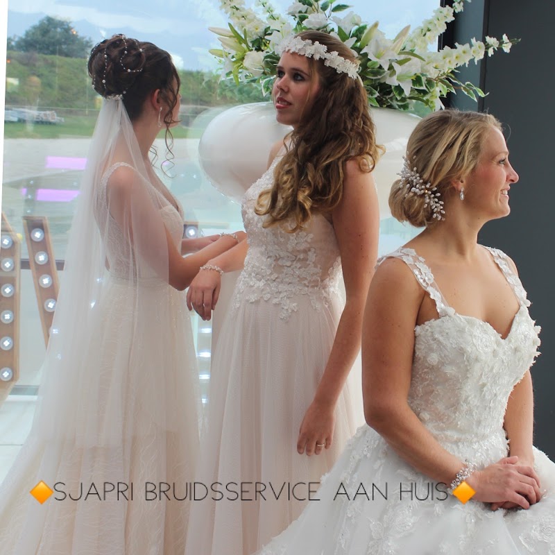 Sjapri Bruidsservice aan Huis , Bruidsarrangementen & Bruidsaccessoires