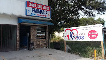Farmacia Kyros Senderonacional4322, H. Calle Sendero Nacional Ejido Los Arados, Los Arados, 87560 Heroica Matamoros, Tamps. Mexico