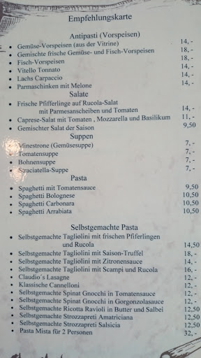 Gastronomie Da Claudio