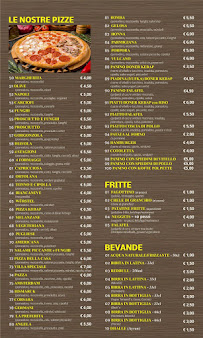 Villa Istanbul kebap pizza grill à Milan carte