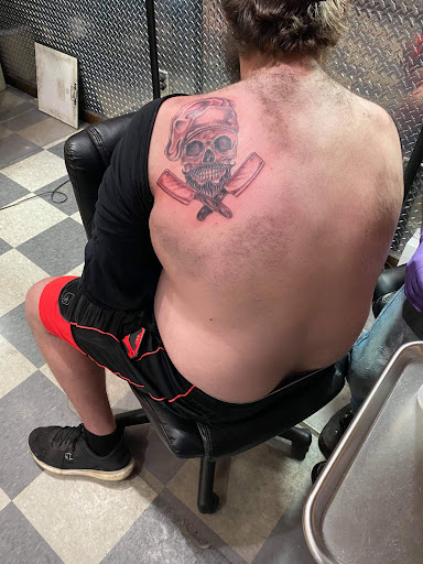 Explore jack tattoo ideas, creative tattoo ideas in Old Orchard Beach, available at Mad Hatters Tattoo Studio