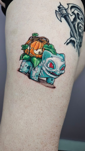 Explore heartbreak tattoo ideas, creative tattoo ideas in Edmond, available at Hot Girl Ink