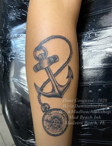 Explore guitar tattoo ideas, creative tattoo ideas in Saint Petersburg, available at Mad Beach Ink