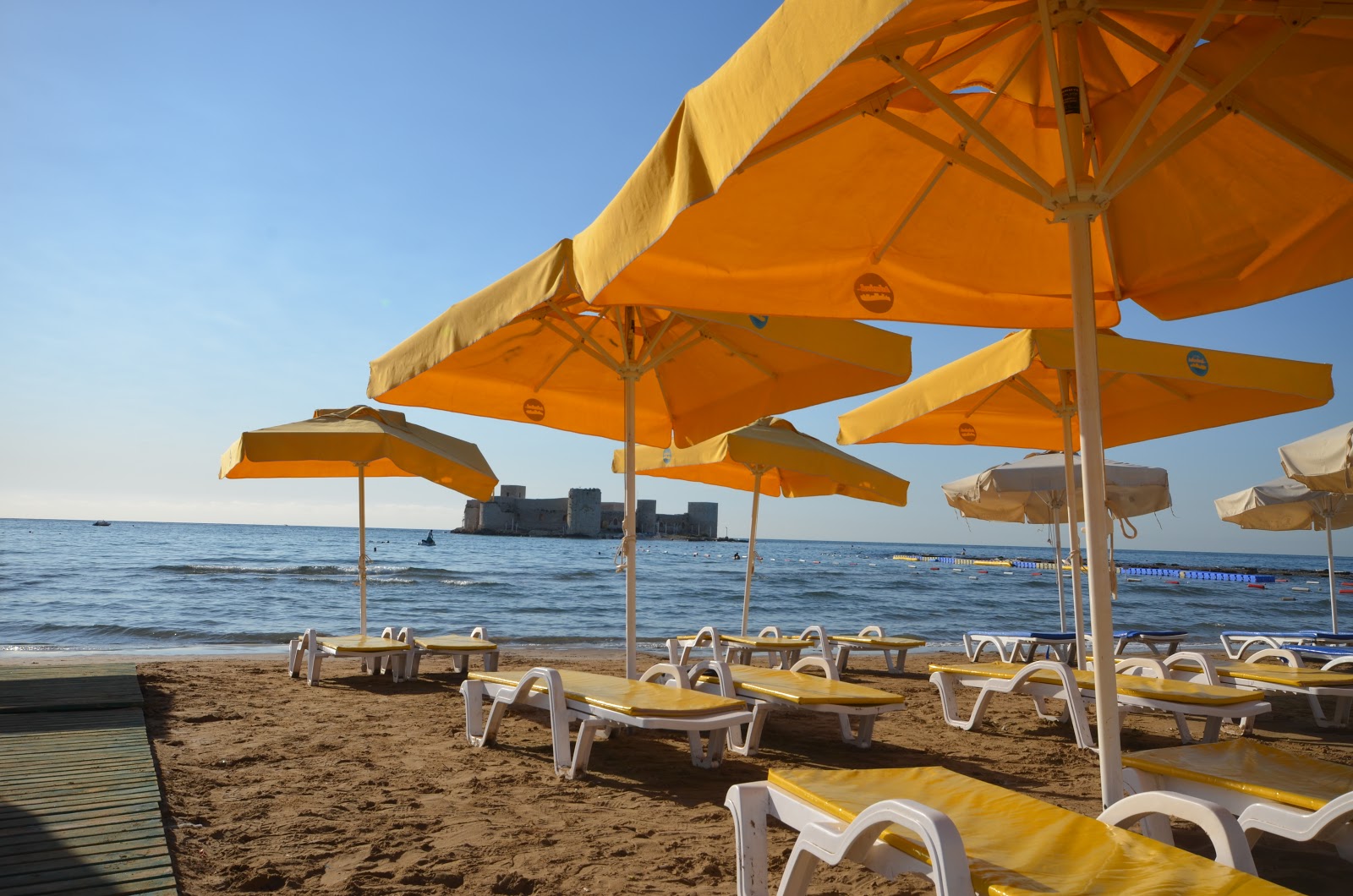 Foto af Kizkalesi beach strandferiestedet område