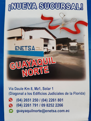 Opiniones de Transportes Enetsa en Guayaquil - Servicio de transporte