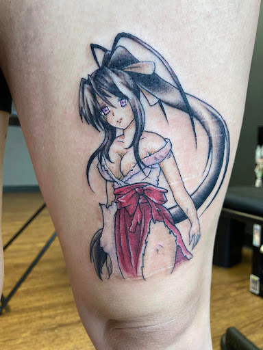 Explore female tattoo sleeve ideas, creative tattoo ideas in Abilene, available at Sacred Art