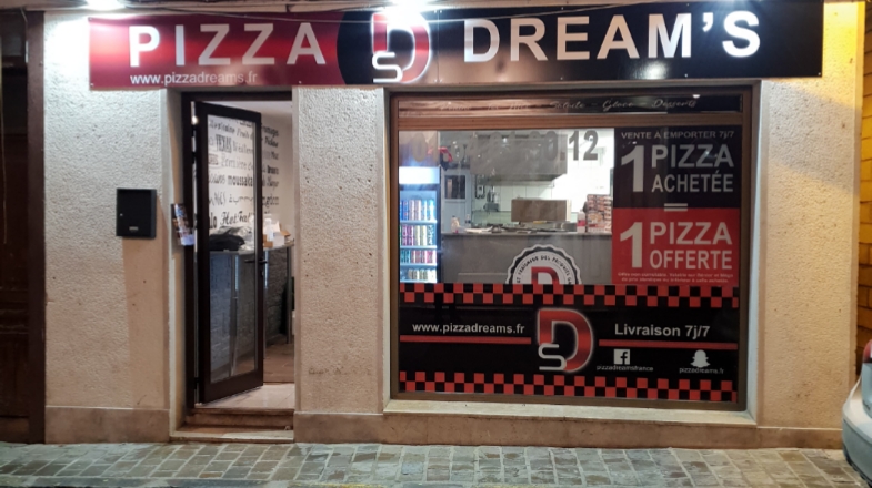 Dream's Pizza Bray sur Seine 77480 Bray-sur-Seine