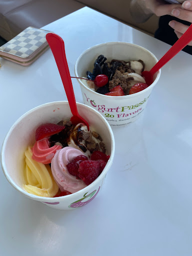 Frozen yogurt shop Costa Mesa