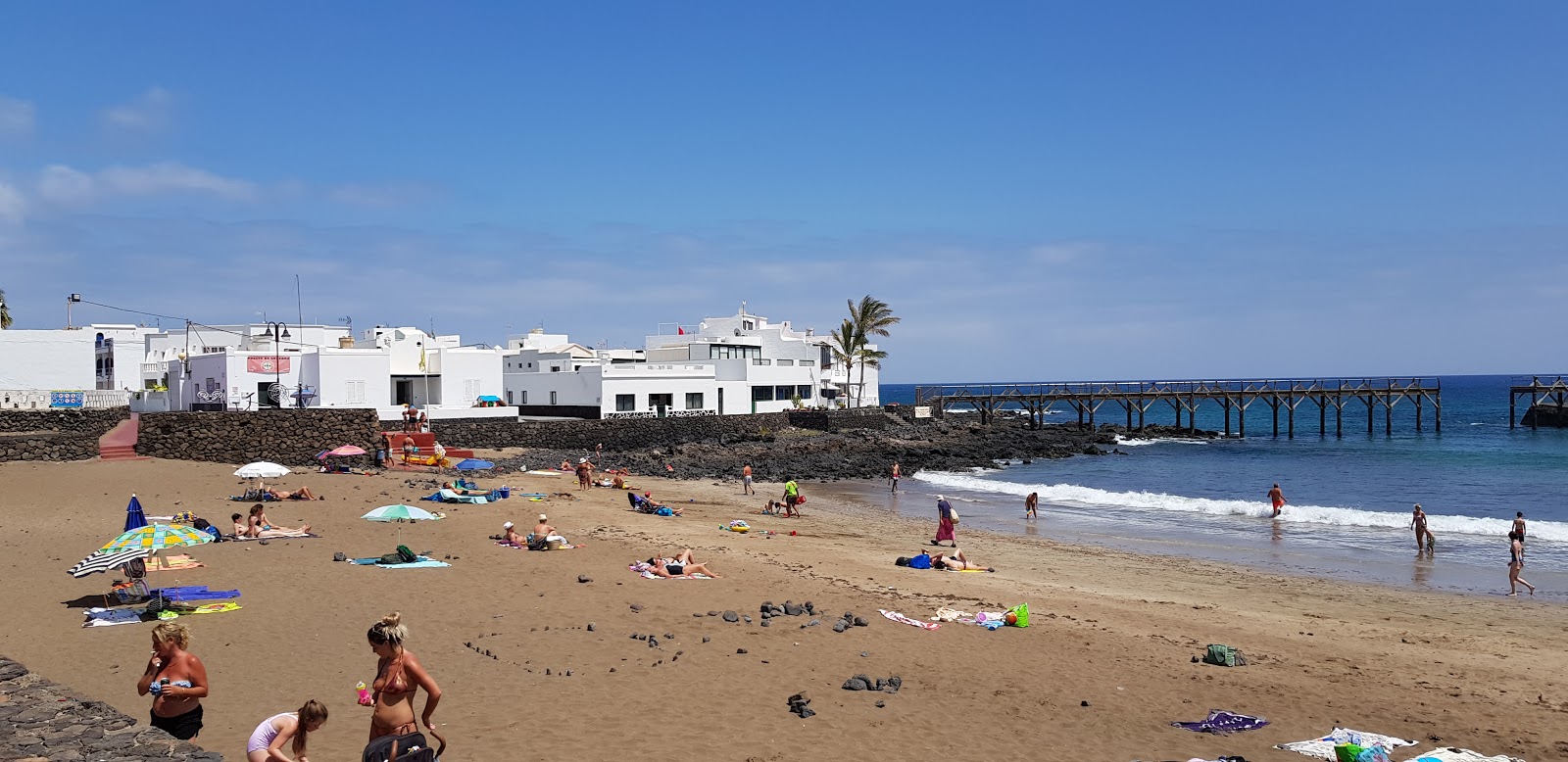 Zdjęcie Playa de la Garita położony w naturalnym obszarze